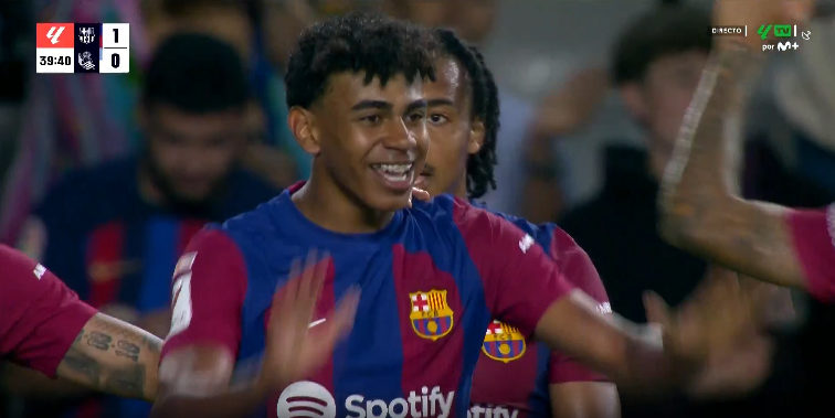VIDEO/ Goli i Lamine Yamal për Barcelonën kundër Real Sociedadit