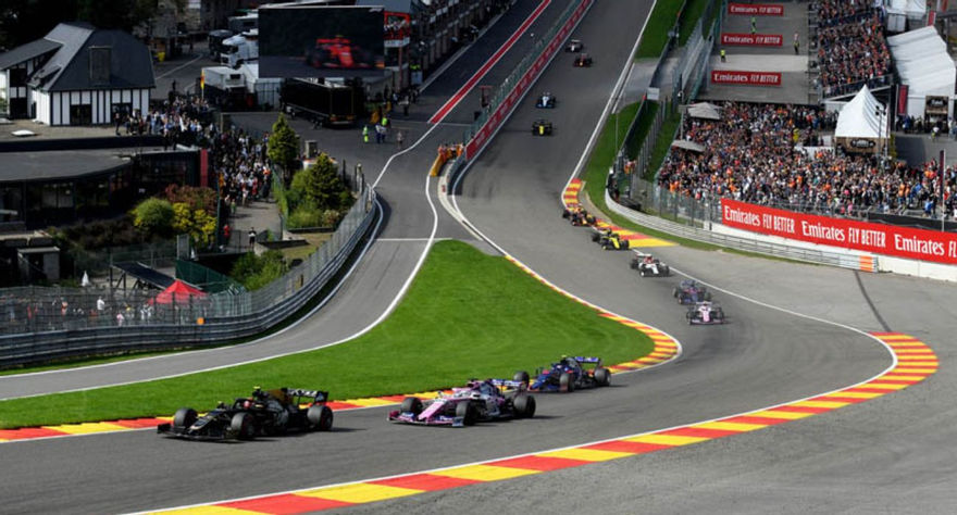 You are currently viewing F1 Belgian Grand Prix starting grid after Verstappen penalised