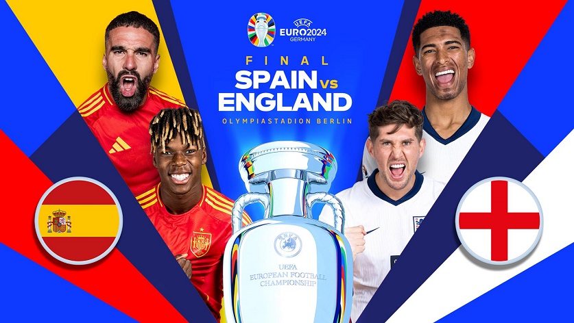 Read more about the article Spain and England take on each other in final of the 2024 Euro