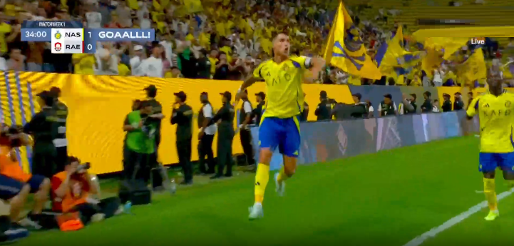 You are currently viewing VIDEO/ Goli i Cristiano Ronaldos për Al Nassr kundër Al Raed