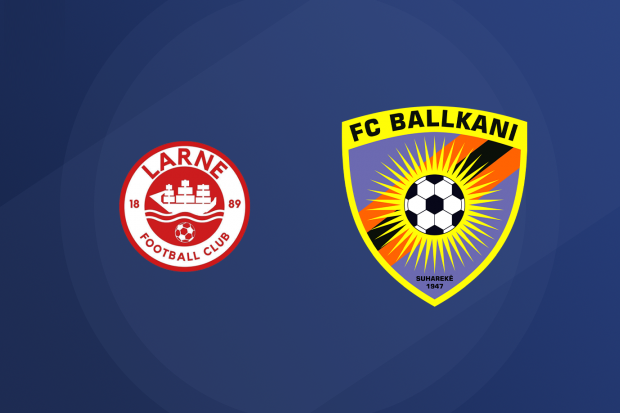 You are currently viewing Last year, Ballkani had beaten Larne both home and away