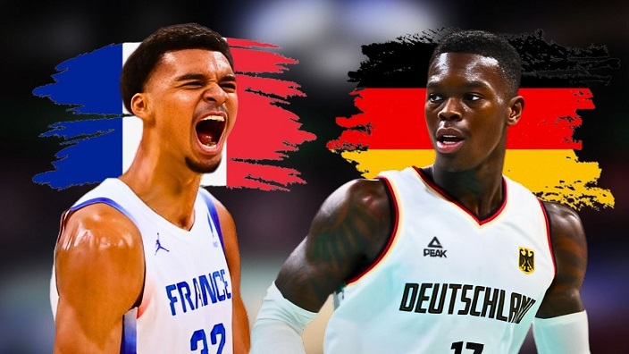 You are currently viewing The men’s Olympic basketball game between France and Germany