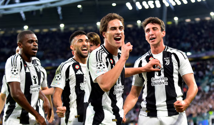 Read more about the article Juventus return to Champions League with 3-1 win against PSV