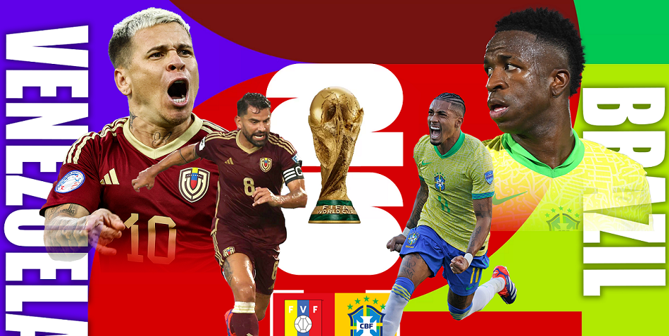 Read more about the article Venezuela who are the only CONMEBOL nation to never qualify for the World Cup are all set to host Brazil