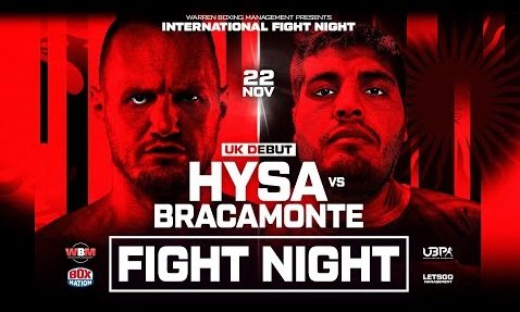 Read more about the article The Albanian heavyweight boxer Nelson Hysa will face the Argentinian champion Ariel Brakamonte