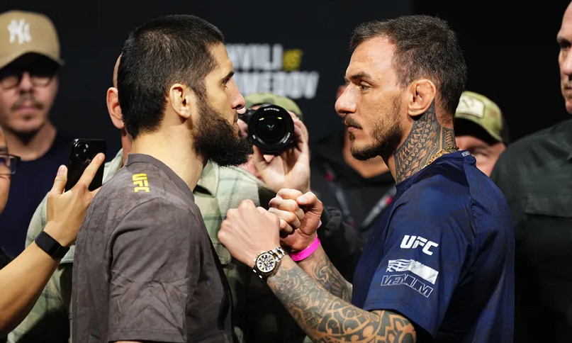 You are currently viewing Champion Islam Makhachev aims for his fourth consecutive title defense when he faces Renato Moicano