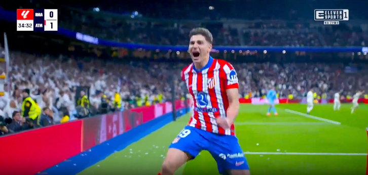 Read more about the article VIDEO/ Atletico Madrid kalon në epërsi kundër Real Madridit