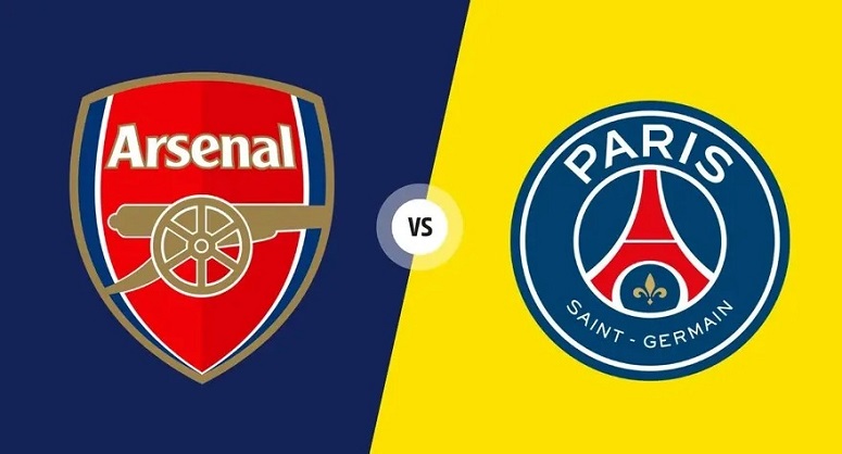 Arsenal are unbeaten in their previous four meetings with PSG in European competition