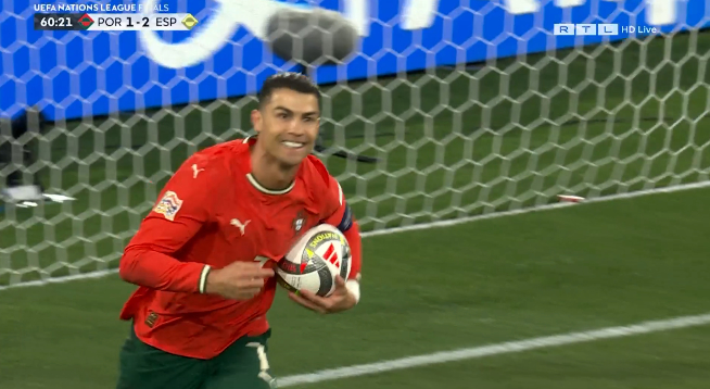 VIDEO/ Goli i Cristiano Ronaldos për Portugalinë kundër Spanjës