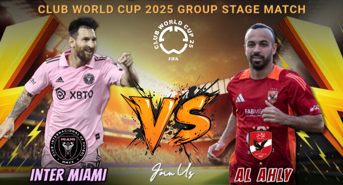 Inter Miami will take on the African giants in their first fixture of the Club World Cup