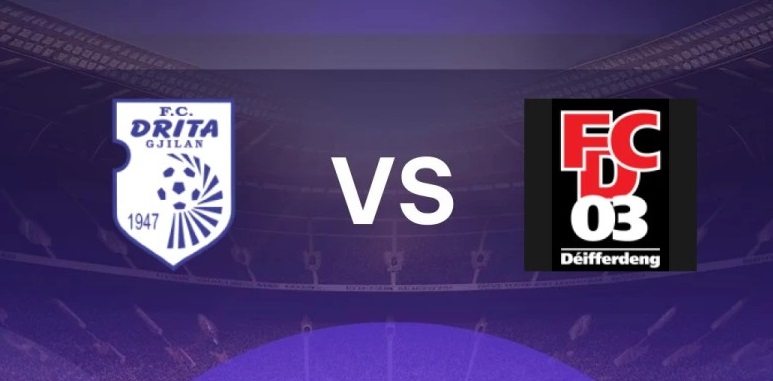 Drita play host to FC Differdange 03 at Stadiumi Fadil Vokrri in the first round qualifying of the UCL qualifiers